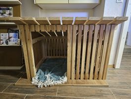 Niche pour chien en bois