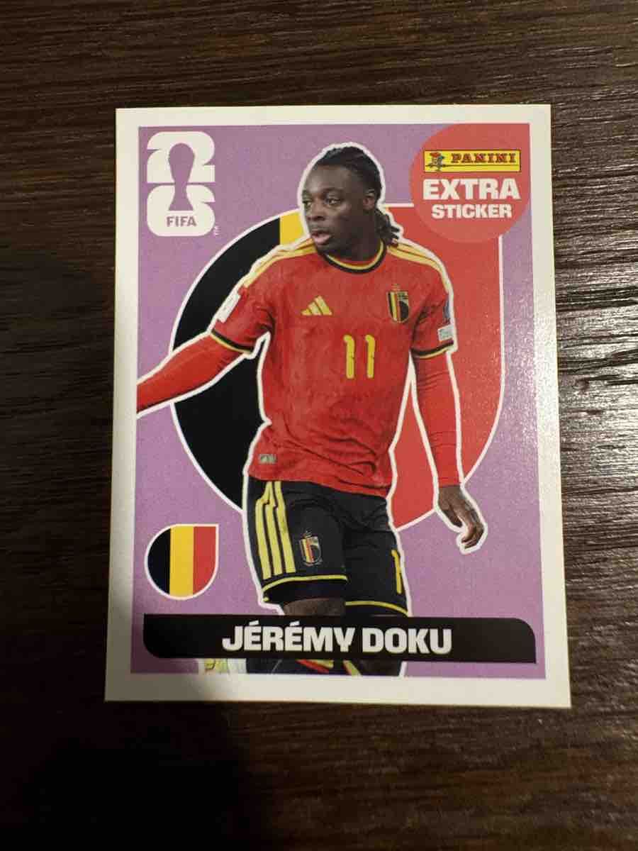 Panini Carte collezionabili: Extra sticker regular Doku neuf – Nuovo (secondo la descrizione) da St-Sulpice VD venduto da dxf_rny9