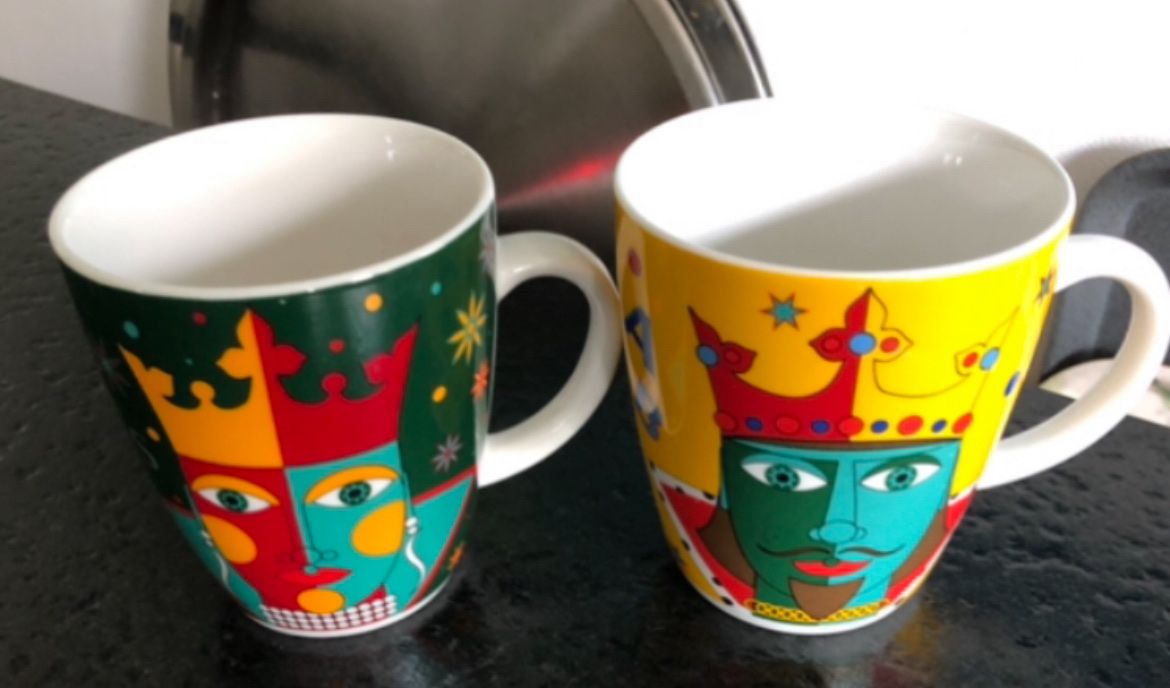 Ritzenhoff Tasses: 2 Becher Ritzenhoff Teetassen Mug Jacobs Krönung Kaffee – D'occasion à Frauenfeld par Babytimmy 2
