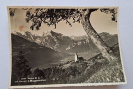 AK Amden Kirche Glarner Alpen Wäggitaler Alpen 1953 SG