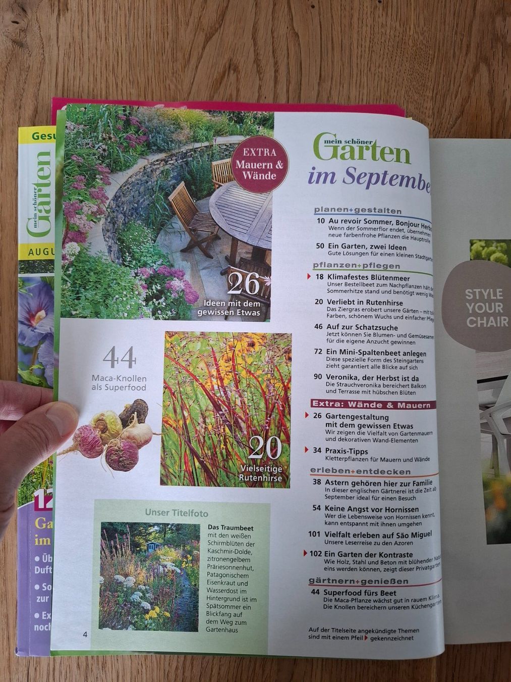 Zeitschriften & Magazine: Mein schöner Garten August & September 2025 – Neu (gemäss Beschreibung) aus Affoltern am Albis von Sabinezc 5