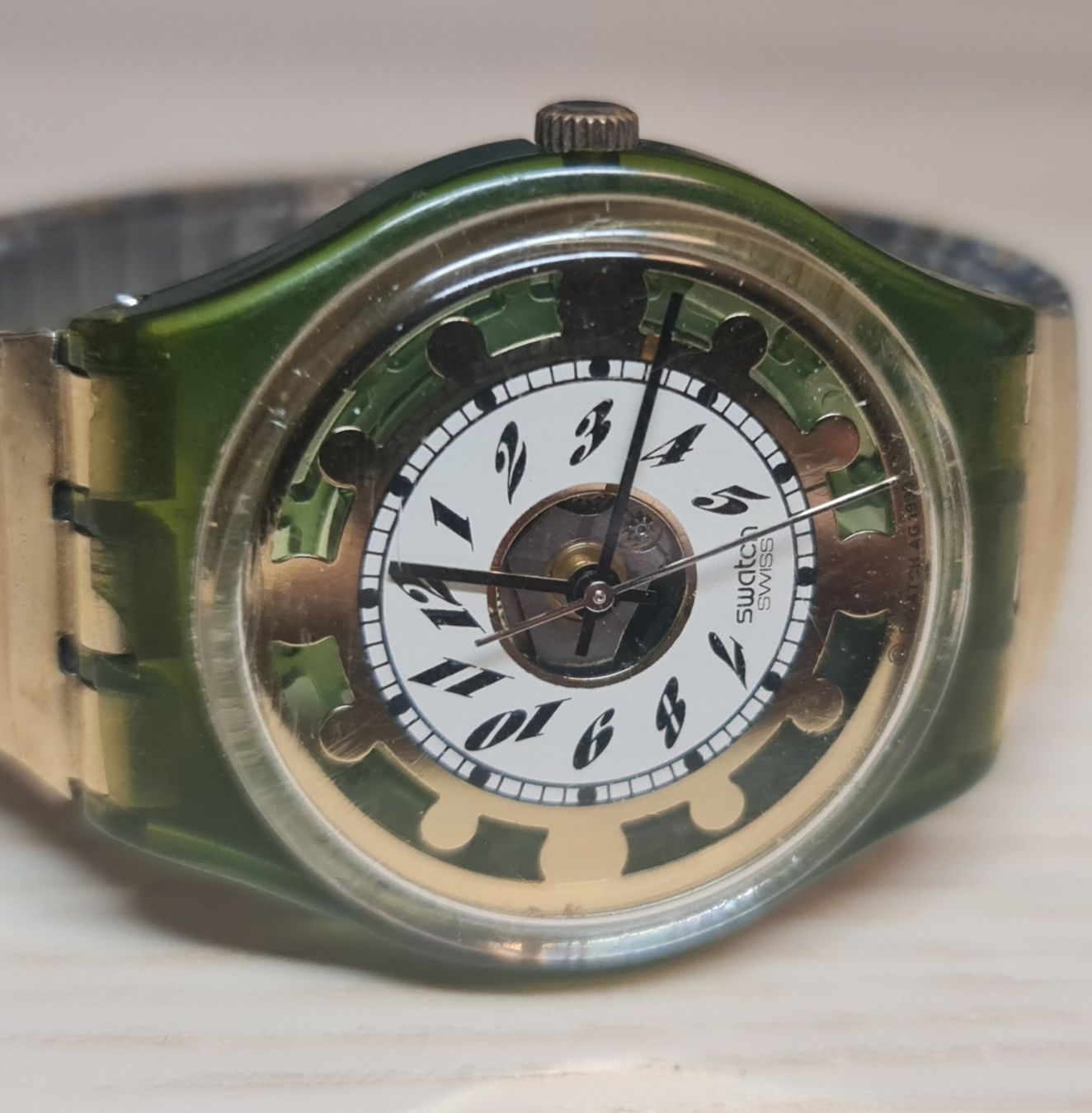 Swatch Orologi: Swatch ⌚GREEN SHINE - GG131/2 – Usato da Eschenbach SG venduto da Piratenschatz 1