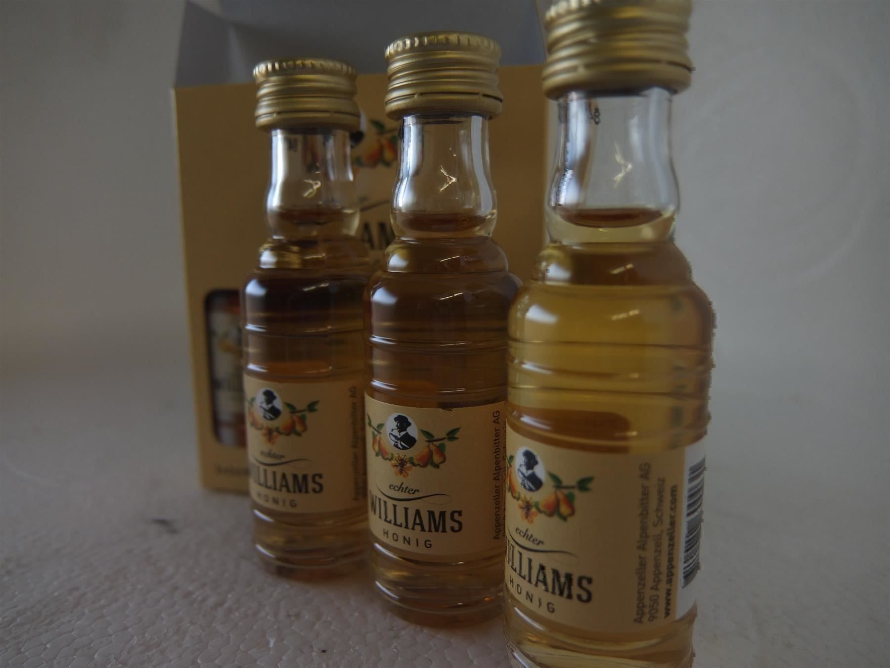 Williams Bevande alcoliche: Echter Williams Honig  35% Trio 3x2cl... – Nuovo e nell'imballaggio originale da Wöschnau venduto da Vinsale 3