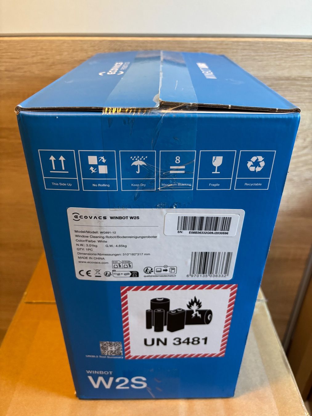 Ecovacs Altro per la casa: Ecovacs Winbot W2S Neu Originalverpackt – Nuovo e nell'imballaggio originale da Widnau venduto da Puch-Garage 2