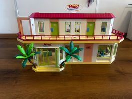 Playmobil Hotel mit viel Zubehör Versand möglich