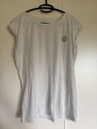 Damen T-Shirt Rammstein Gr. L (Loch!)