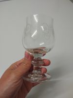 15  Wine Glasses with elegant etching