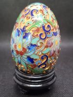 Vintage - Chinesisches Cloisonné Ei - Handarbeit
