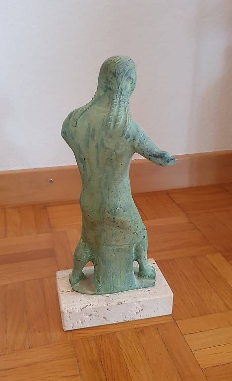 Statuette: Bronze-Statue, Antike Figur – Usato da Dietikon venduto da natigi 1