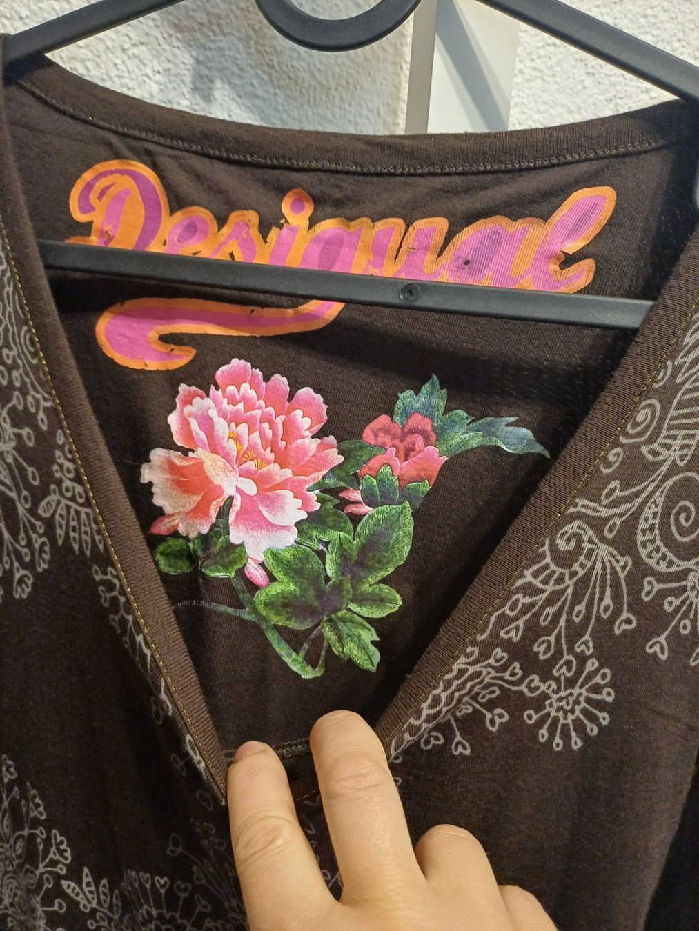 Desigual Vestiti: Desigual brown spring/ summer dress S/M size – Usato da Dübendorf venduto da palemoon 3