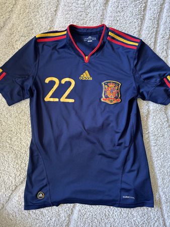 Fussball-Shirt Spanien ESPAÑA Gr. M Adidas Original 