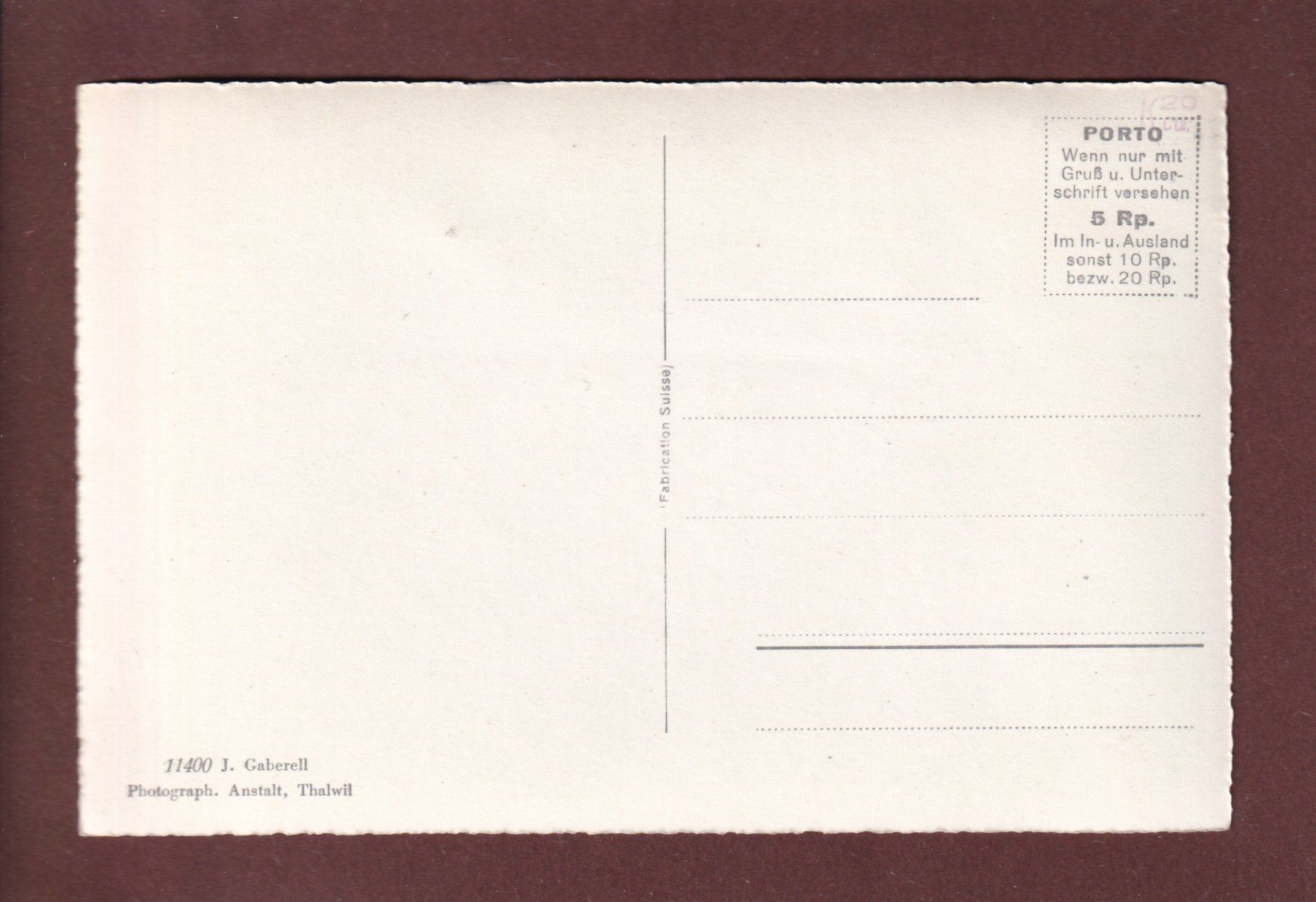 Cartoline postali: Schloss BUONAS am Zugersee – Usato da Pully venduto da nicecards 1