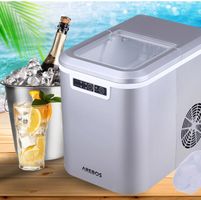 AREBOS Eiswürfelmaschine 2,2L Icemaker Eiswürfelbereiter Eis