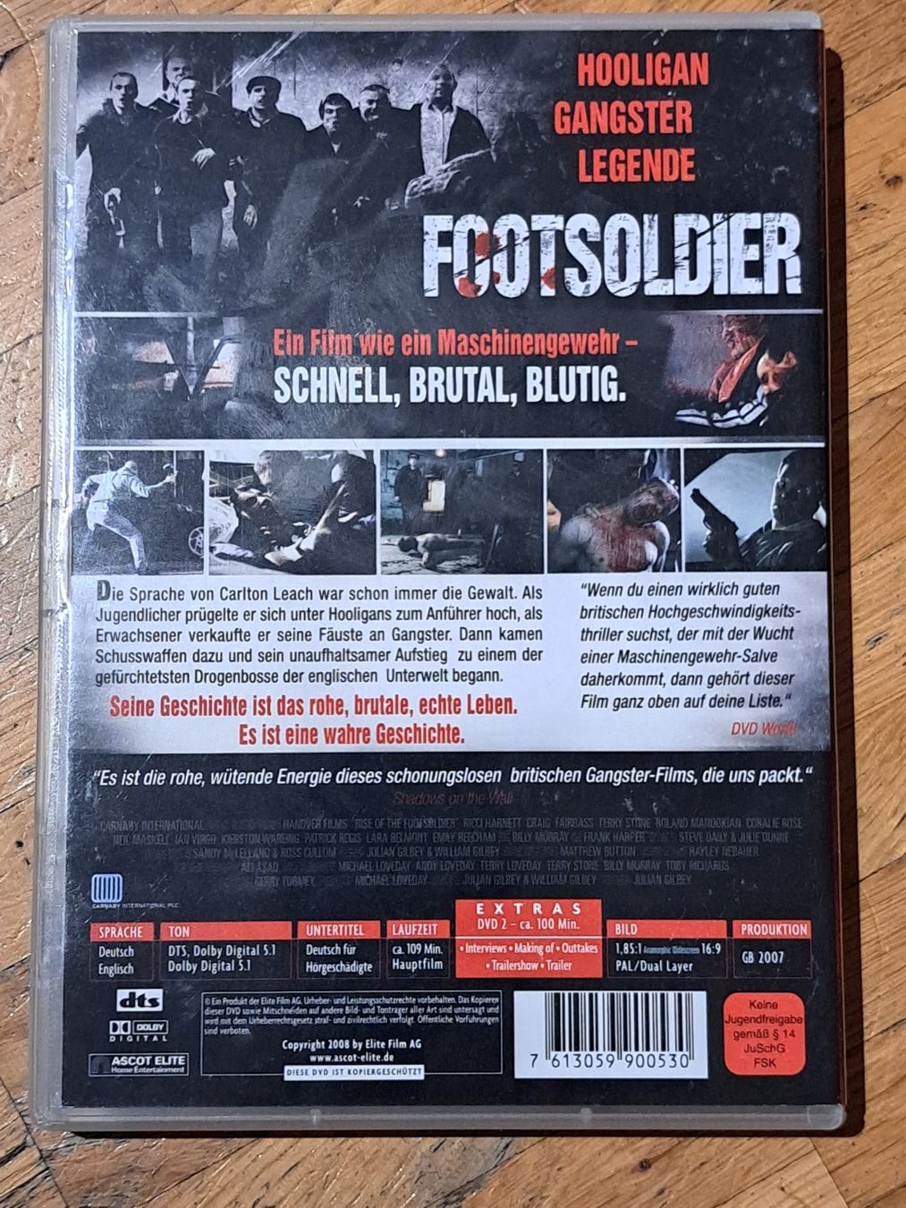 Tutti i DVDs: Footsoldier - Hooligan Gangster Legende – Usato da Wallisellen venduto da Sawr 1