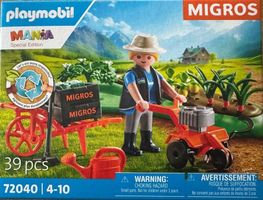 NEU: Playmobil 72040 Gemüsefeld Migros Mania