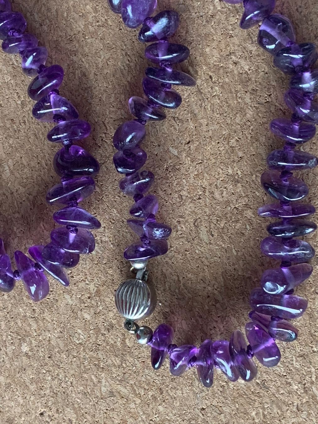 Ketten: Kette Amethyst CANDY (60 cm) – Gebraucht aus Dittingen von Bellevista 2