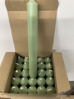Stabkerzen in Jade/25 Stück/Angebot/OVP