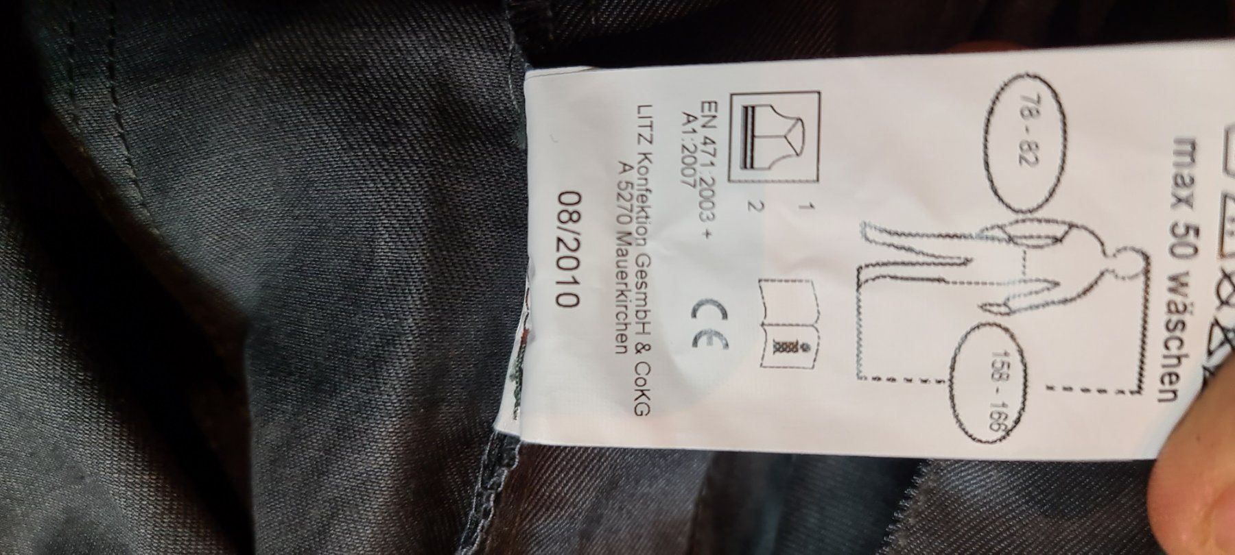 Hosen: Litz Arbeitslatzhose, Bundweite 78-82 – Neu und originalverpackt aus Uerkheim von Kaufoption 7