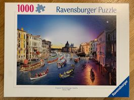 Ravensburger; Puzzle "Venice Day to Night" / 1000-teilig