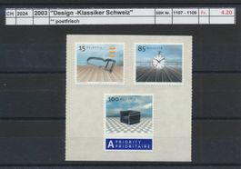 2003 "Design - Klassiker Schweiz", ** postfrisch