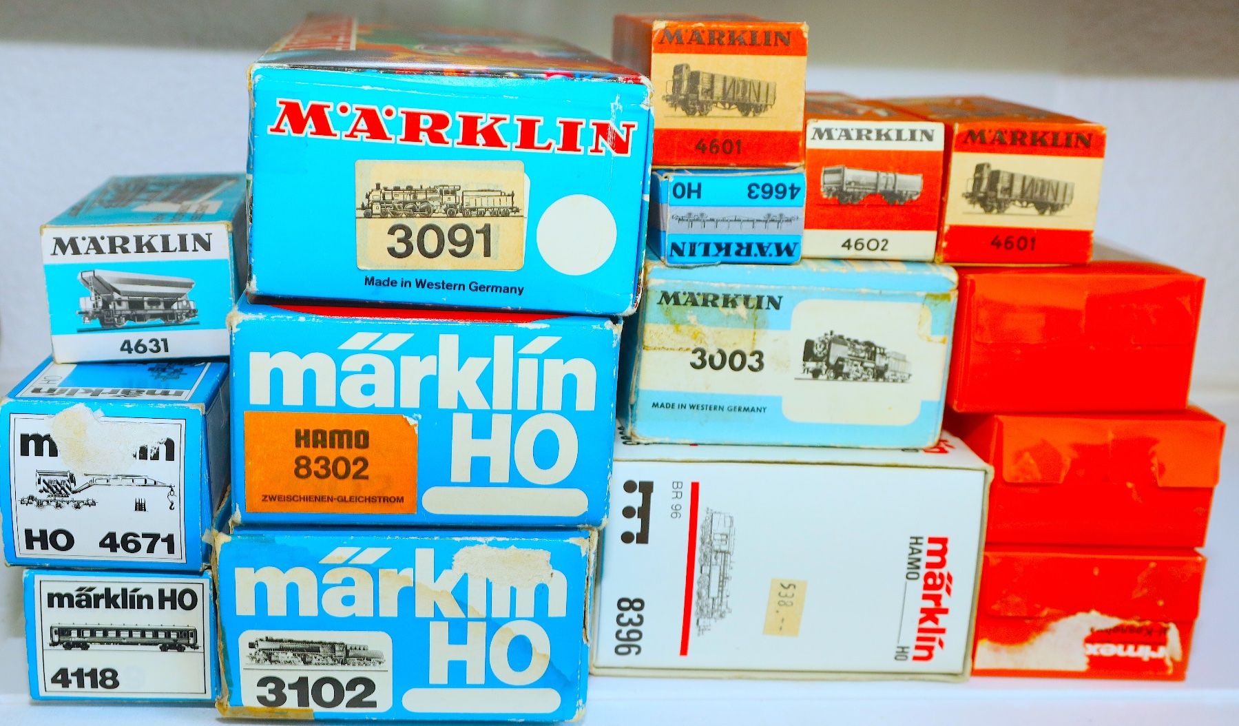 Märklin Modelleisenbahnen: DIVERSE Märklin VERPACKUNGEN – Gebraucht aus Ipsach von locky55 1