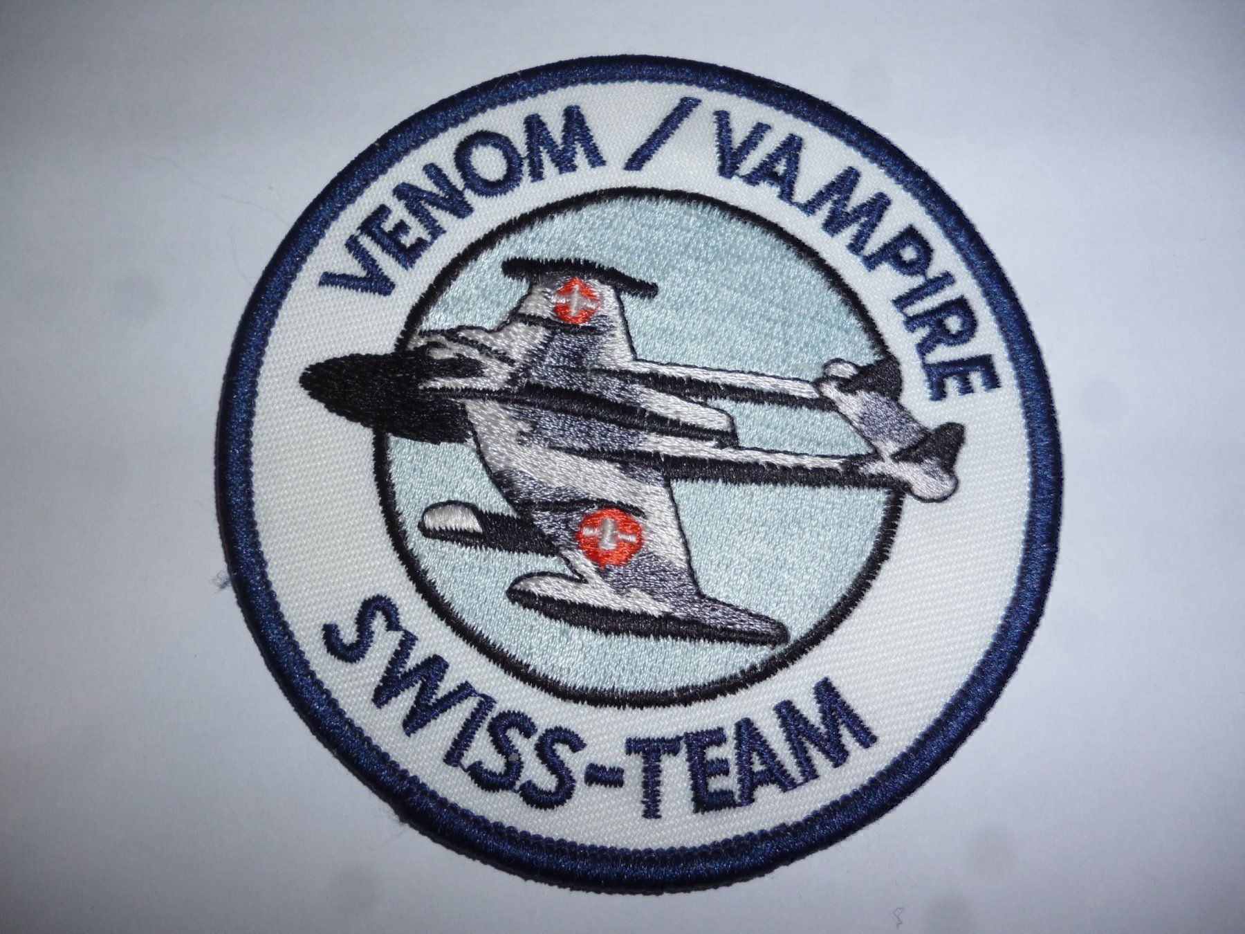 Placchette & Badge: Venom/ Vampire Swiss - Team – Usato da Oberiberg venduto da reimet