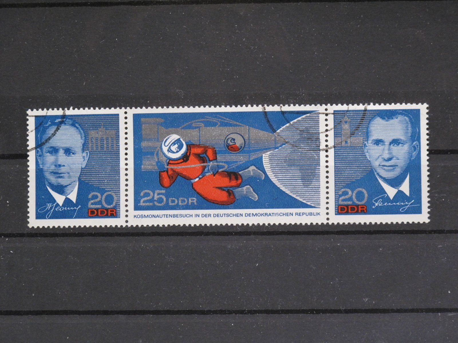 Tutti i francobolli: DDR 1965 Kosmonautenbesuch gest. – Usato da Wil SG venduto da fva01