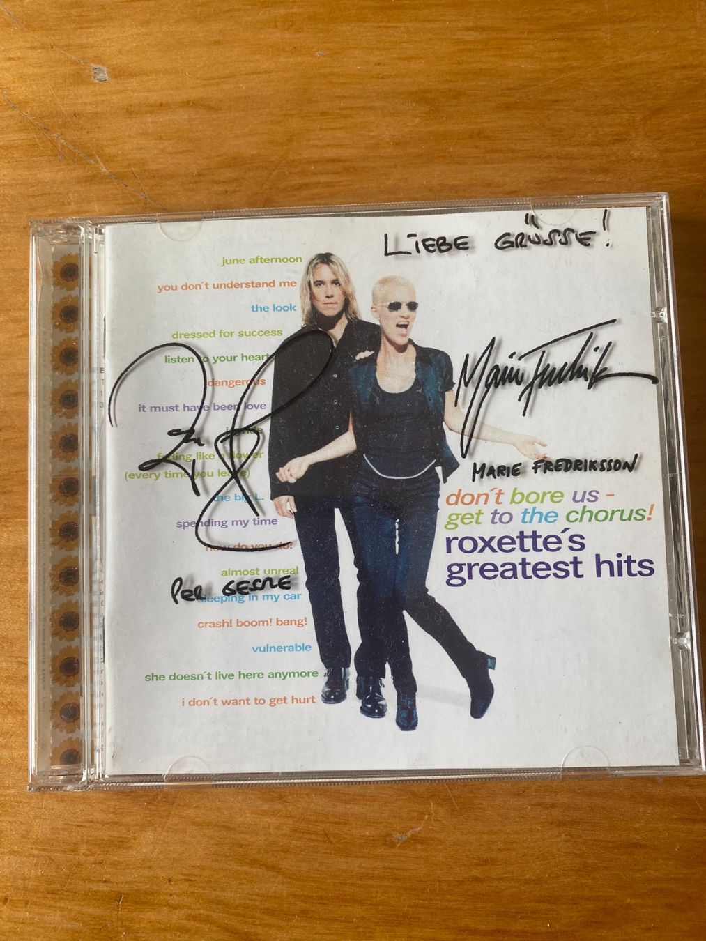 CD: Roxette mit original Unterschrift – Usato da Luzern venduto da Turmliebe