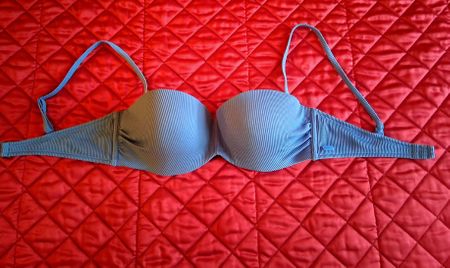 Roxy Damen Bikini Top, Grösse L, Blau