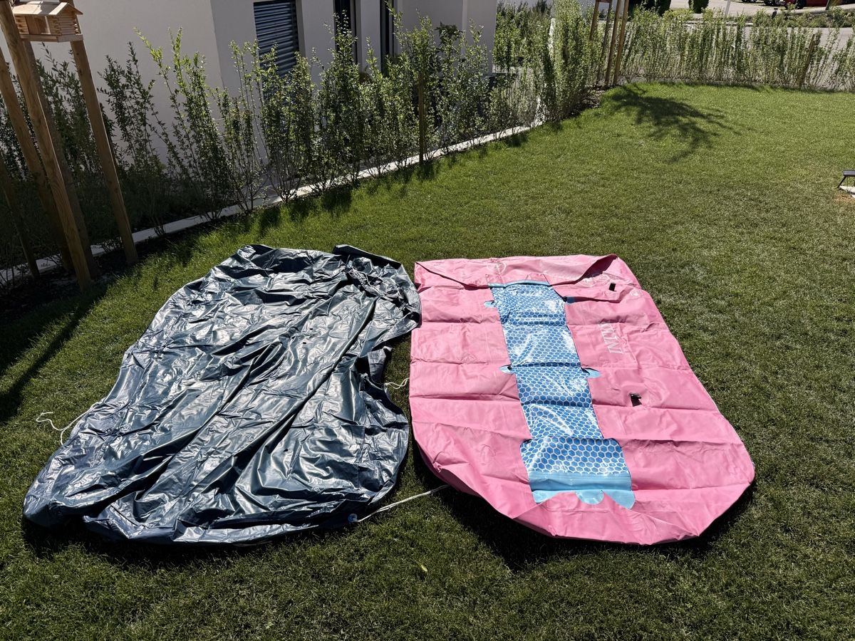 Intex Piscine: INTEX Pink Frame Pool 220x150x60cm – Usato da Müllheim Dorf venduto da GTOmerV 2
