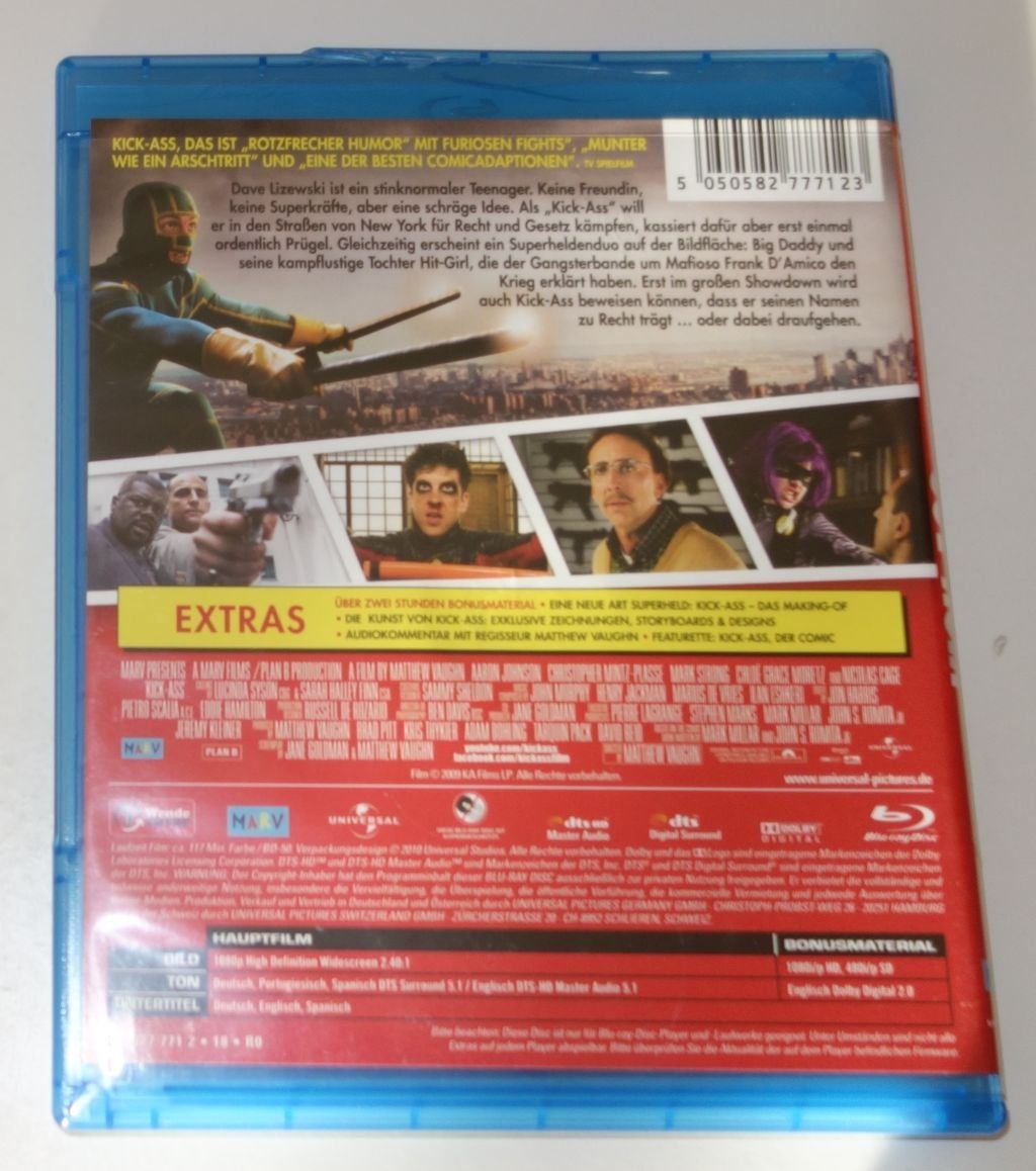 Tutti i DVDs: KICK-ASS   [BLU-RAY] – Usato da Dietlikon venduto da Web-Trader 2