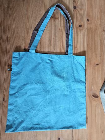 Stofftasch Blau