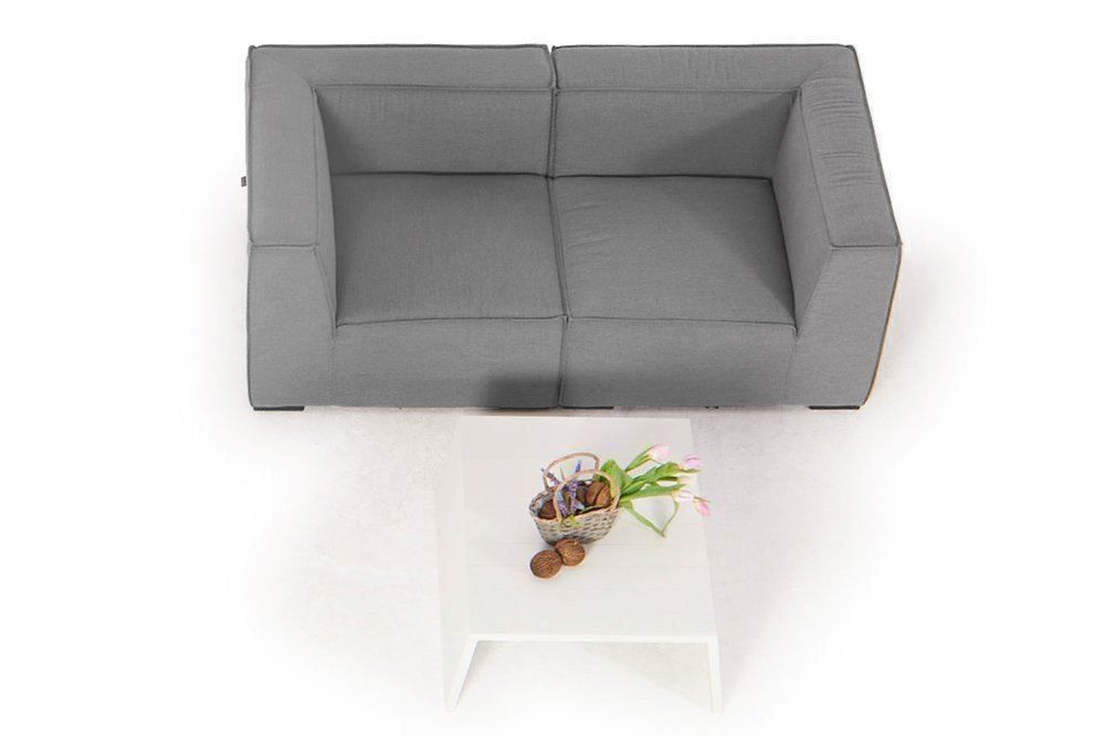 Viplounge Divani: Gartenlounge Sunbrella Fabric grau – Nuovo e nell'imballaggio originale da Uznach venduto da viplounge 2
