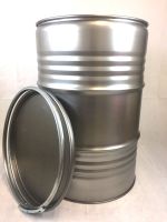 Metallfass 210 Liter blank