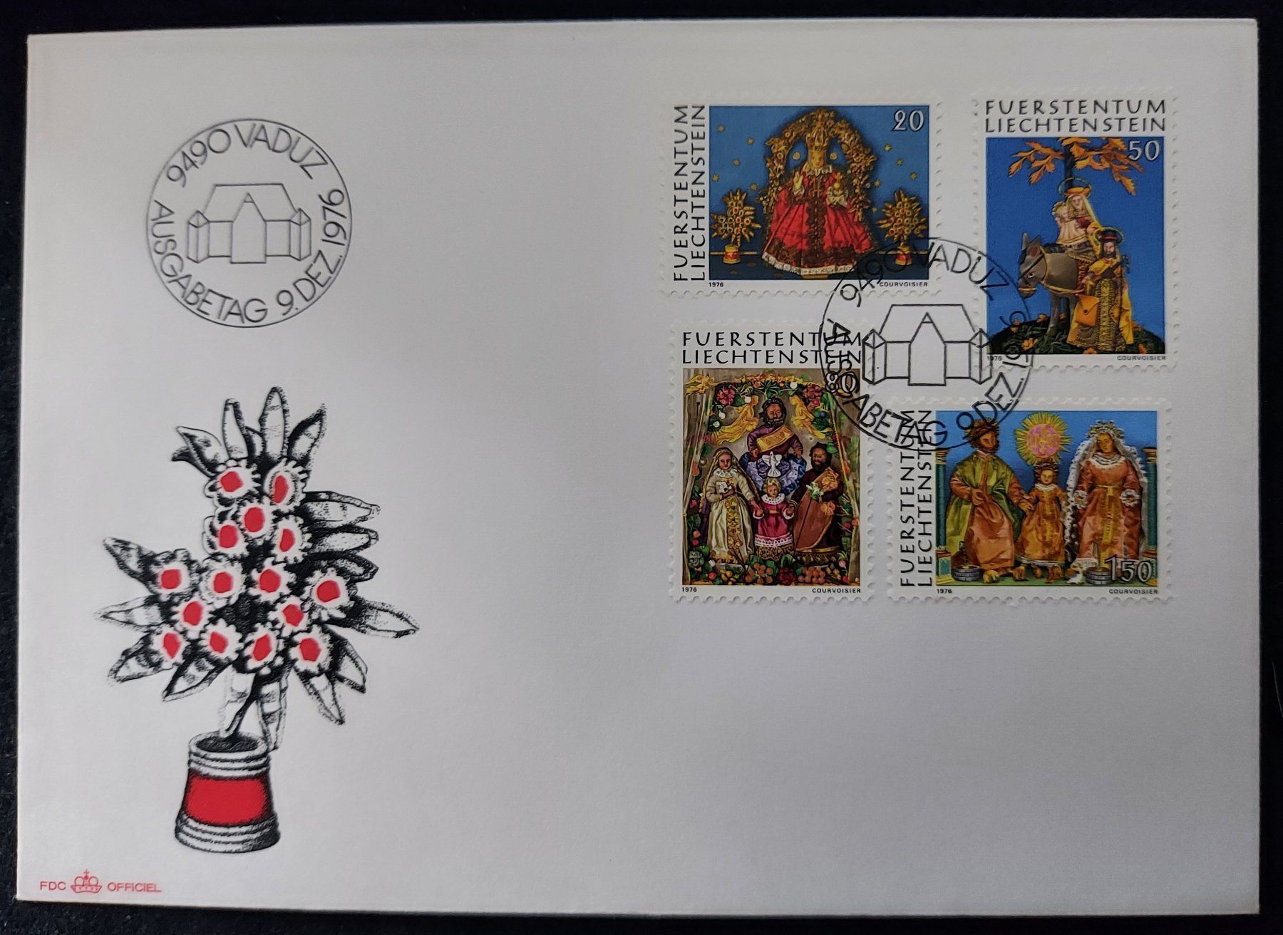 Tutti i francobolli: Weihnachtsmarken (FL) – Nuovo e nell'imballaggio originale da Lyss venduto da rochen54