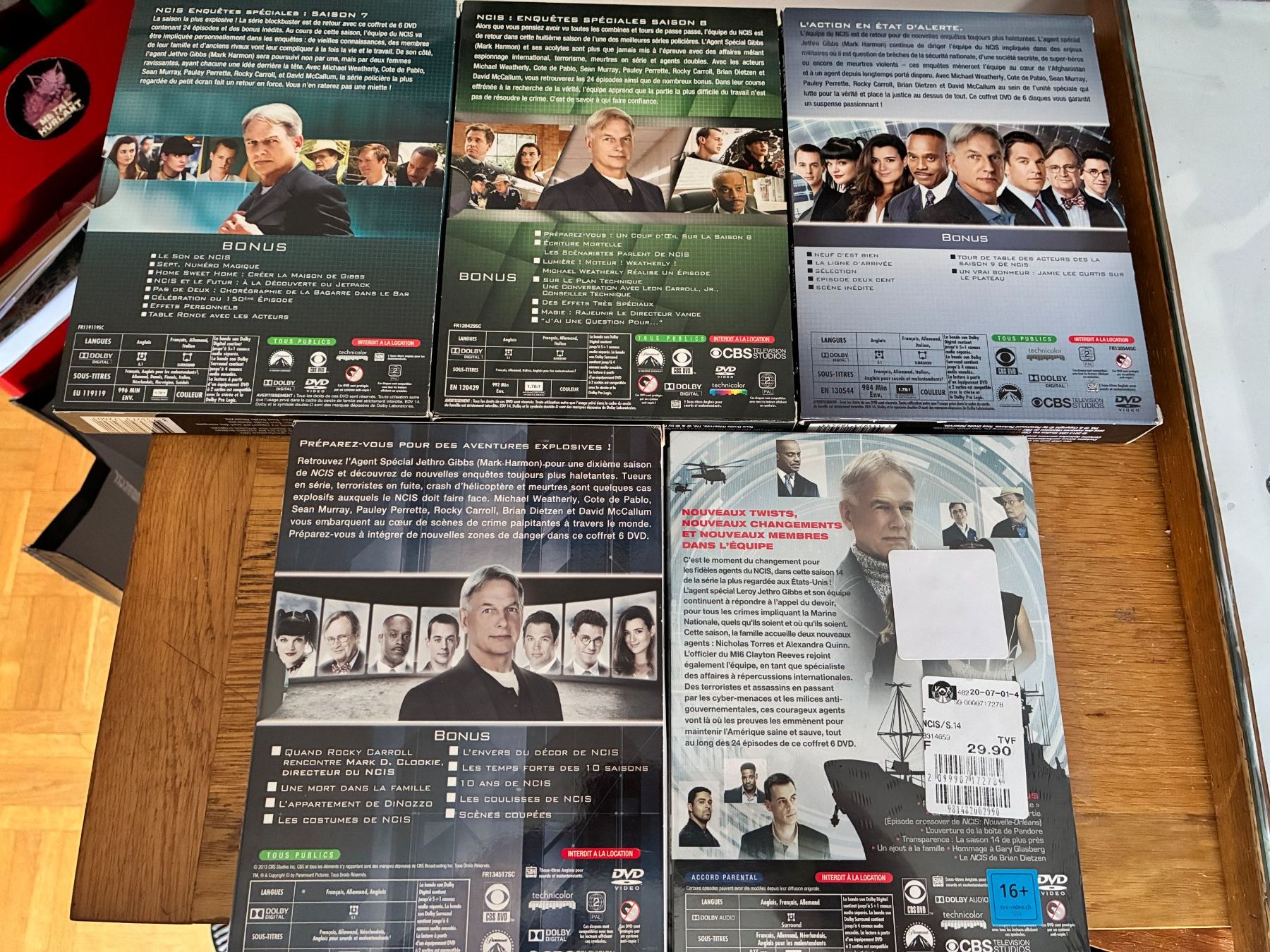 Tutti i DVDs: NCIS - Saisons 1 a 10 + 14 (Coffrets DVD) – Usato da Vevey venduto da zecollector 4