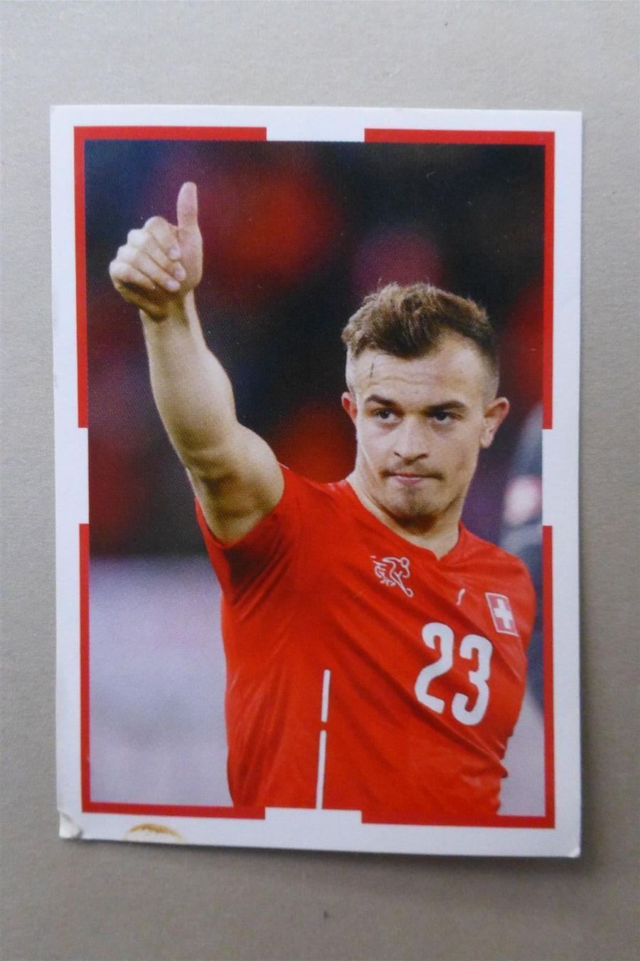 Migros Sammelbilder & Trading cards: Xherdan Shaqiri Sticker – Gebraucht aus Basel von Falconis
