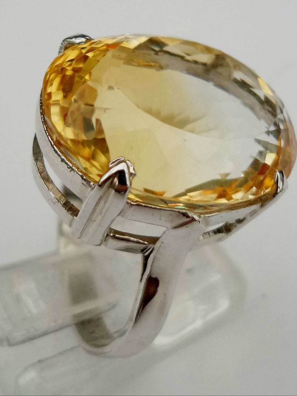 Ringe: Citrin Solitaire Ring – Neu (gemäss Beschreibung) aus Zürich von Benedikt21 5