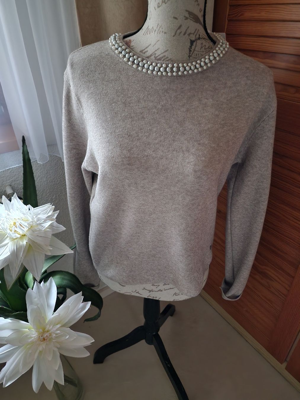 Pulls & Sweat-shirts: Pullover mit Perlen Gr. S – Neuf (Voir description) à Barzheim par spitz01 1