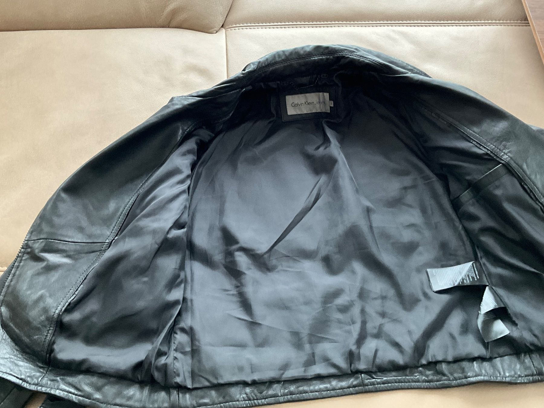 Giacche: Calvin Klein Leder Jacke Gr.36/S – Usato da Schindellegi venduto da lusi1971 3