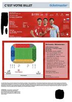 Billets Match Suisse-Slovenie Lucerne 3 octobre 2026