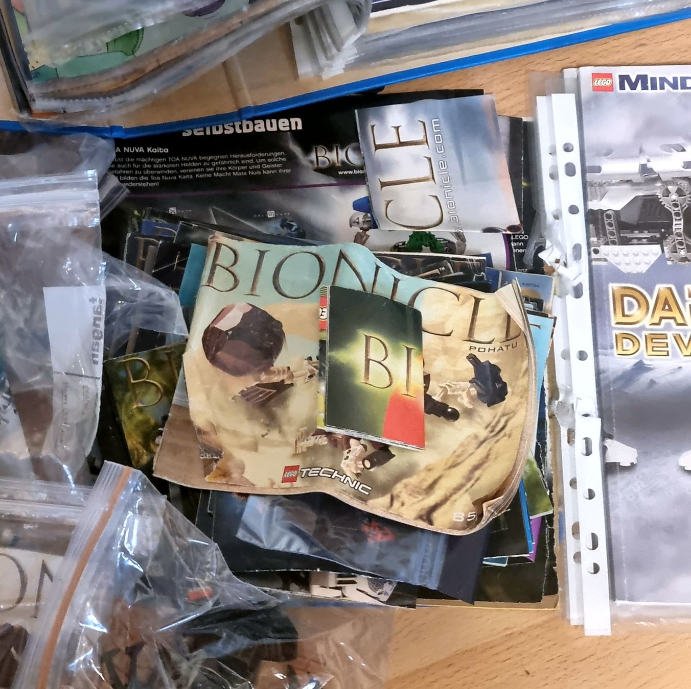 Lego Jeux de construction: Schnäppchen! Lego Konvolut Technics, Bionicle etc. – D'occasion à Effretikon par lenalisa63 9