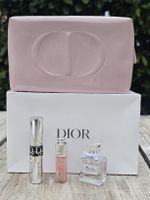 Dior Beauty Set Kosmetiktasche und Miniatur Produkte Neu