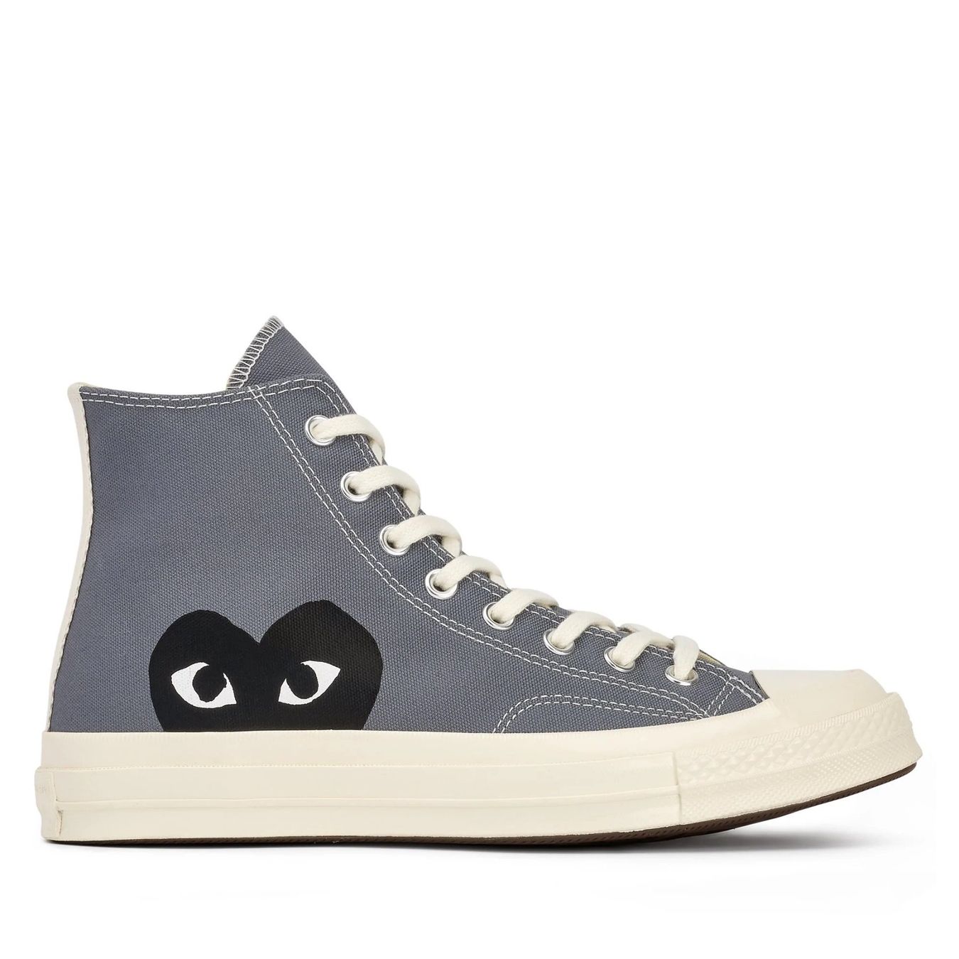 Comme Des Garcons Scarpe da uomo: Comme des Garçons PLAY x Converse Chuck 70 Grau 44 – Nuovo e nell'imballaggio originale da Zürich venduto da DClaudia