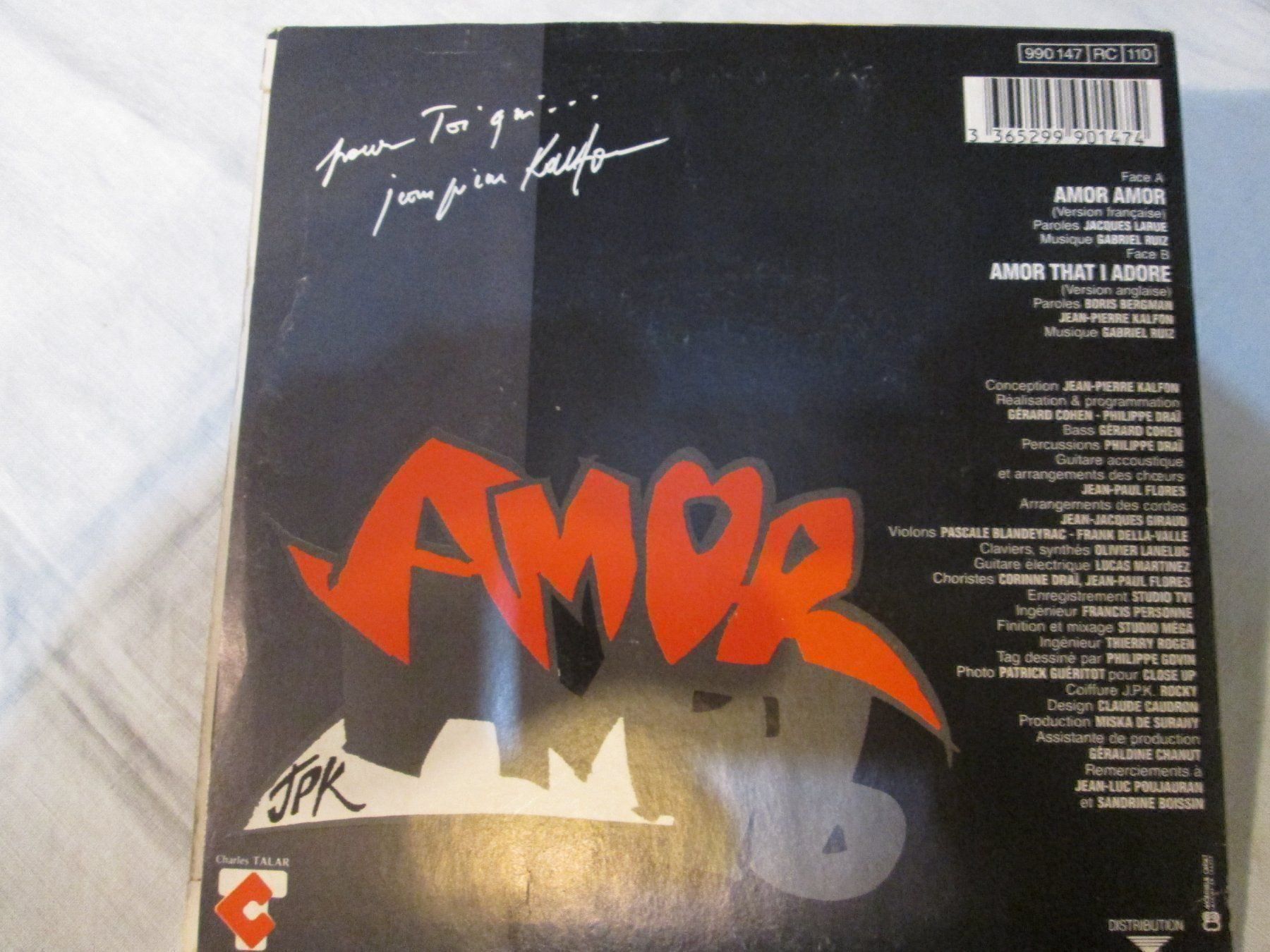 Dischi in vinile: SINGLE JEAN-PIERRE KALFON – Usato da la Chaux-de-Fonds venduto da Lampe 1