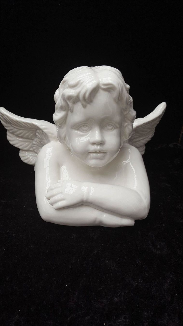 Statuette: Engel aus Keramik – Usato da Reinach venduto da 3Guggerli