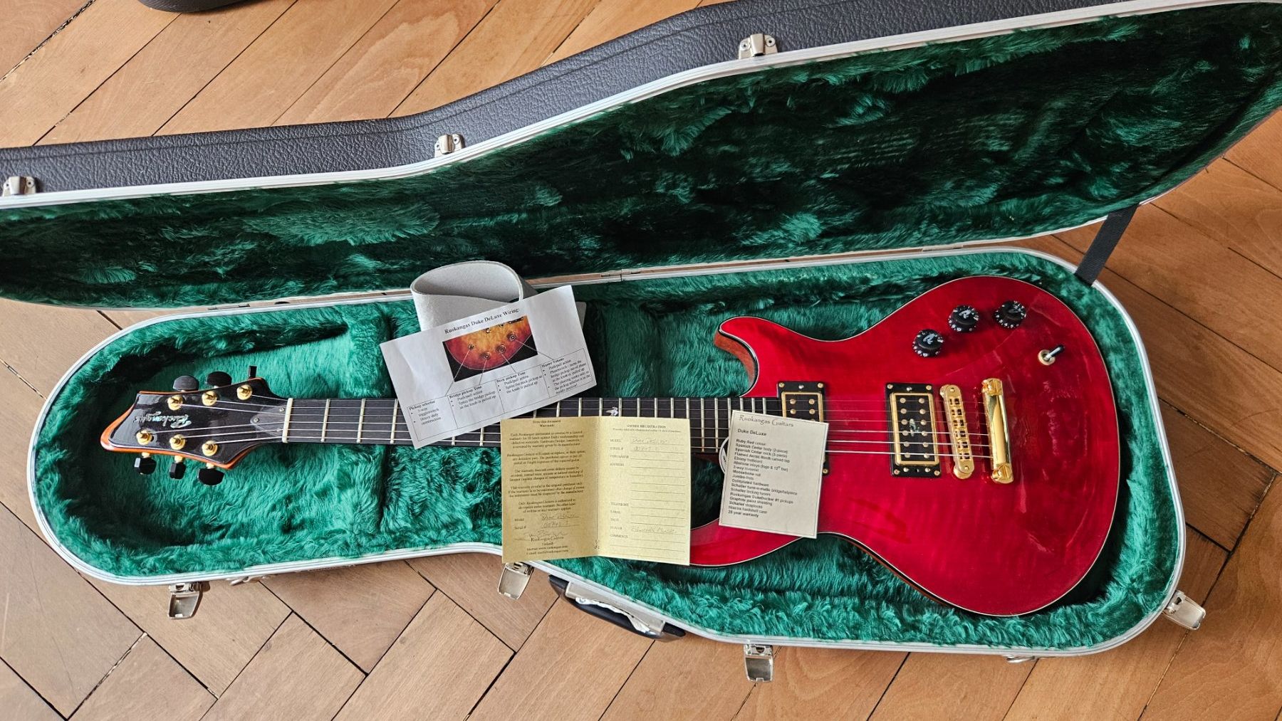 Strumenti musicali: Ruokangas Duke Deluxe – Usato da pieterlen venduto da AntonelloGuitars 1