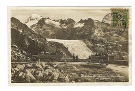 Furka- und Grimselstrasse mit Rhonegletscher 1933 ek
