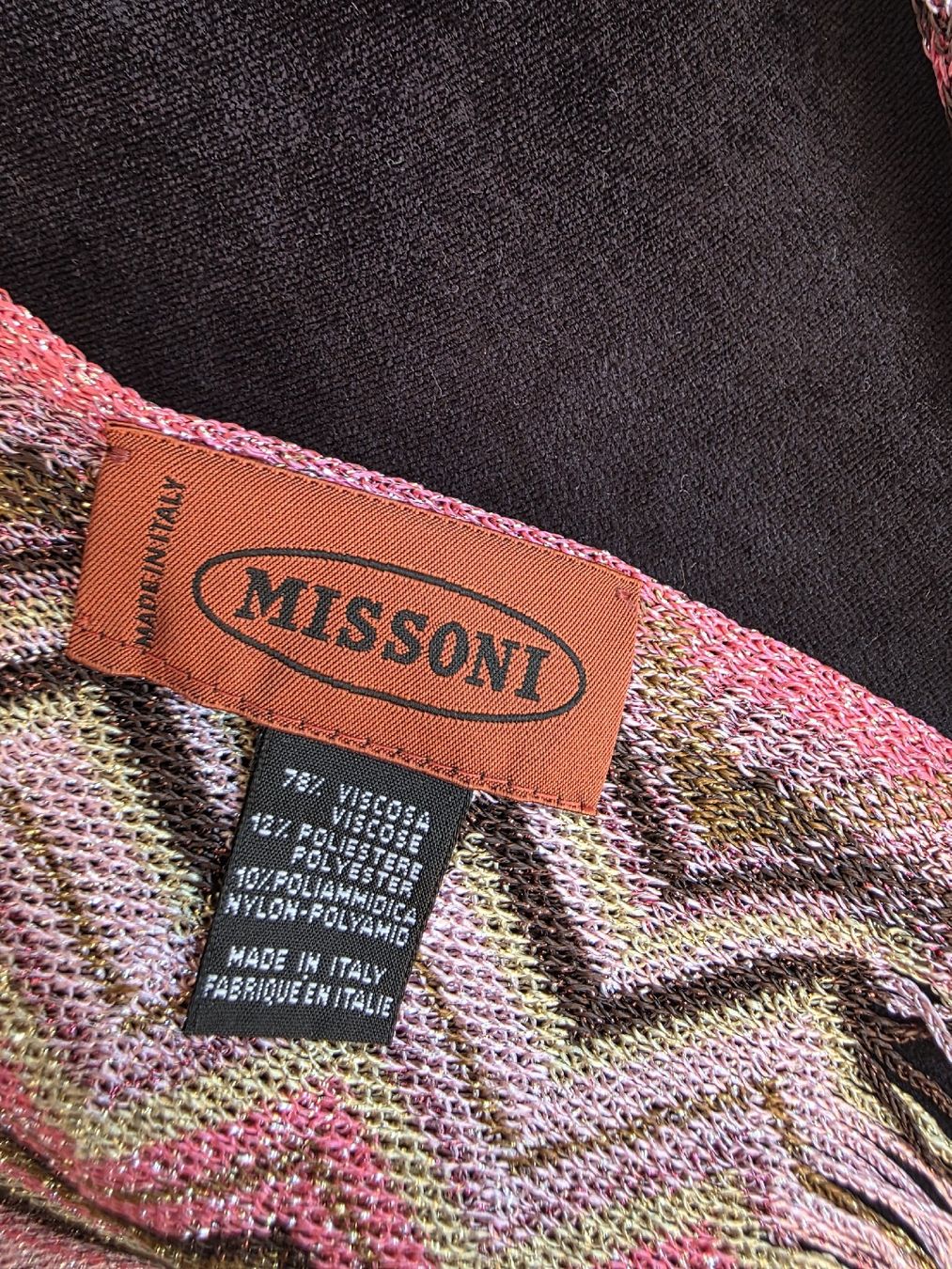 Missoni Foulard & Sciarpe: Wunderschöner Missoni Schal – Nuovo (secondo la descrizione) da Zürich venduto da LIMAR 5