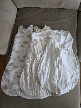2x Babyschlafsack und 1x Innensack, Gr. 80, TOG 2.5/3.0